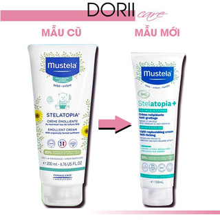 Mustela Kem Dưỡng Da Chàm Thể Tạng (Viêm Da Cơ Địa) Stelatopia Emollient Cream 150ml