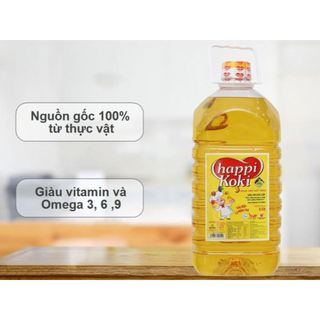 - dầu ăn cao cấp happi koki can 5 lít - tạp hoá phát lộc