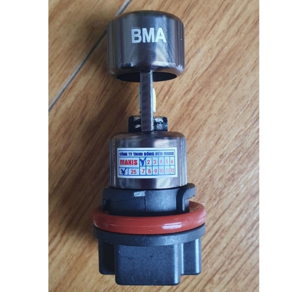 ĐÈN PHA XE MÁY CHÂN Hs5 SIÊU SÁNG, CÓ ÁNH SÁNG COS VÀNG PHA TRẮNG