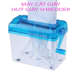 Máy cắt giấy - Máy hủy giấy khổ A6 và A5 cầm tay mini tiện lợi