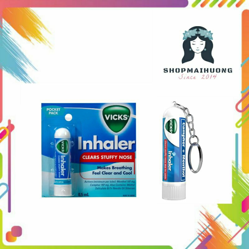 Ống hít mũi vicks inhaler