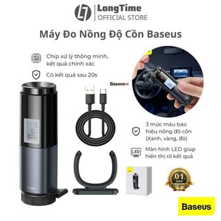 Máy thổi nồng độ cồn không chạm Baseus Digital Alcohol Tester siêu nhanh chuẩn xác công nghệ nhật bản - bảo hành 12T