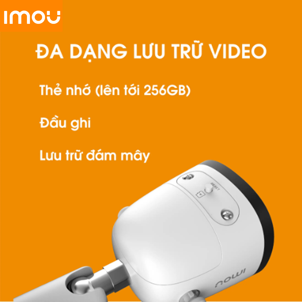 Camera wifi Imou F22P, F22FP, F22FEP 2MP 1080P Có màu ban đêm , Tích hợp míc thu âm , Hình ảnh Full HD - BH 24 Tháng