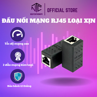 Đầu nối hạt mạng RJ45 pha lê chuẩn 8P8C – Chất lượng cao 1000Mbps