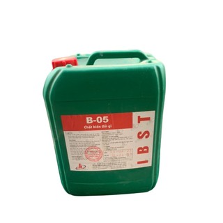 Dung dịch hóa chất tẩy gỉ sắt sét b05 chất tẩy rỉ b05 can 10 lít