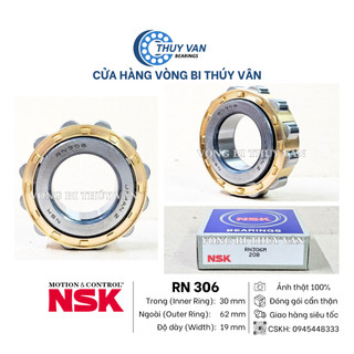 Vòng bi bạc đạn đũa lệch tâm, hộp số, mô tơ rn 306 307 309 hãng nsk nhật