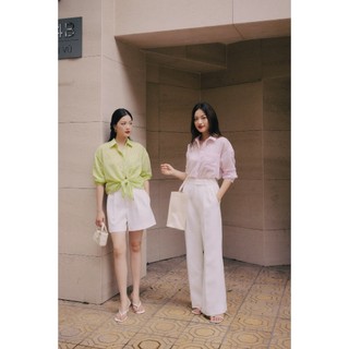 HBQ89 - Quần suông xếp ly
