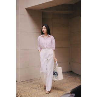 HBQ89 - Quần suông xếp ly