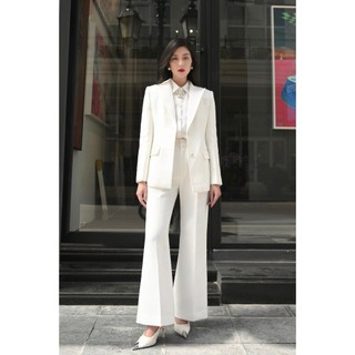 Hbq89 - quần suông xếp ly