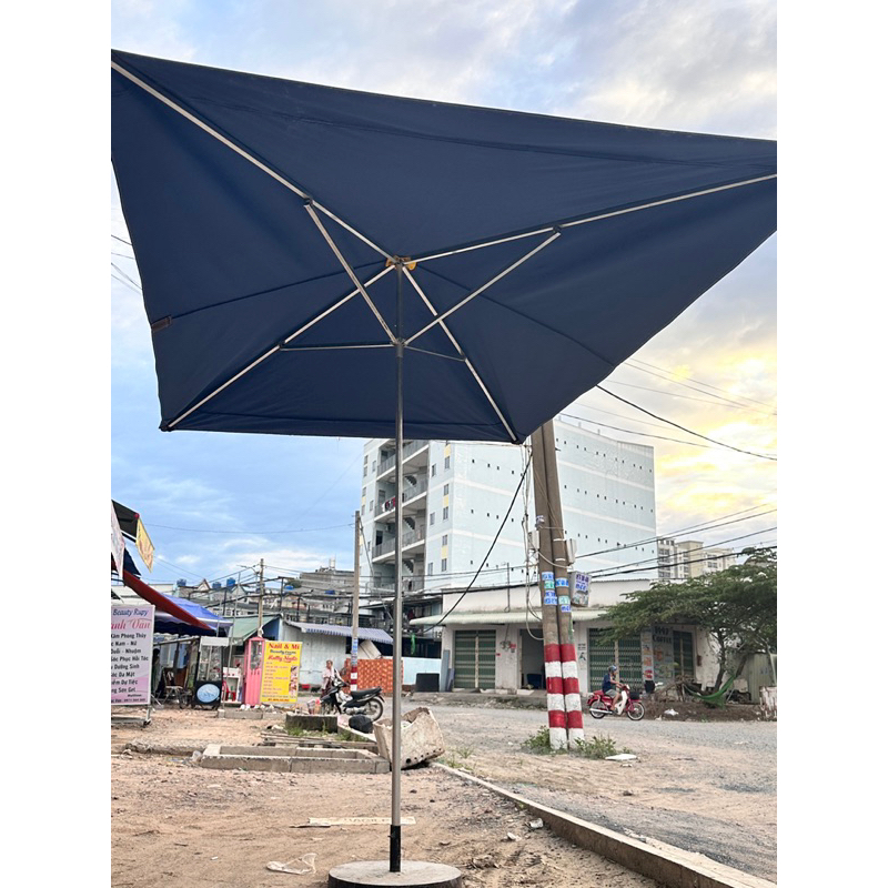 Dù chữ nhật siêu rộng siêu to kt 3m2*2m2 cao 2m8 vải cao cấp chưa có đế