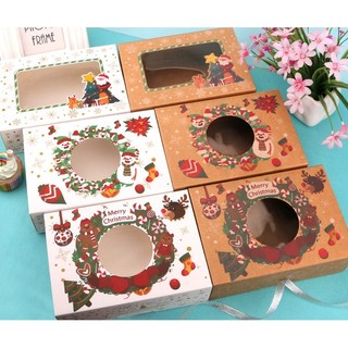 Hộp đựng quà Noel, hộp đựng bánh Giáng sinh, bánh ngọt...