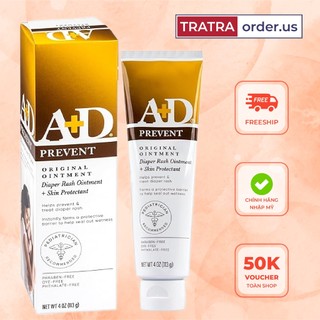 Kem chống hăm tã và bảo vệ da cho bé A+D Prevent Original Ointment 113G