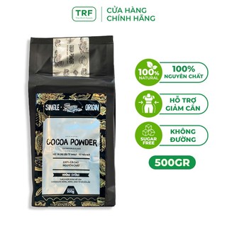Bột Cacao nguyên chất không đường The Rich Foods Cacao Powder 500g - Gold Class - đậm vị đắng cacao