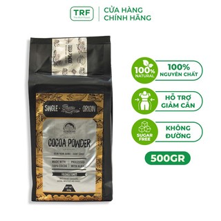 Bột Cacao nguyên chất không đường The Rich Foods Cacao Powder 500g - High Quality - ít đắng và hơi ngọt