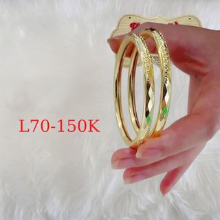 Lắc tay titan mạ vàng 18k