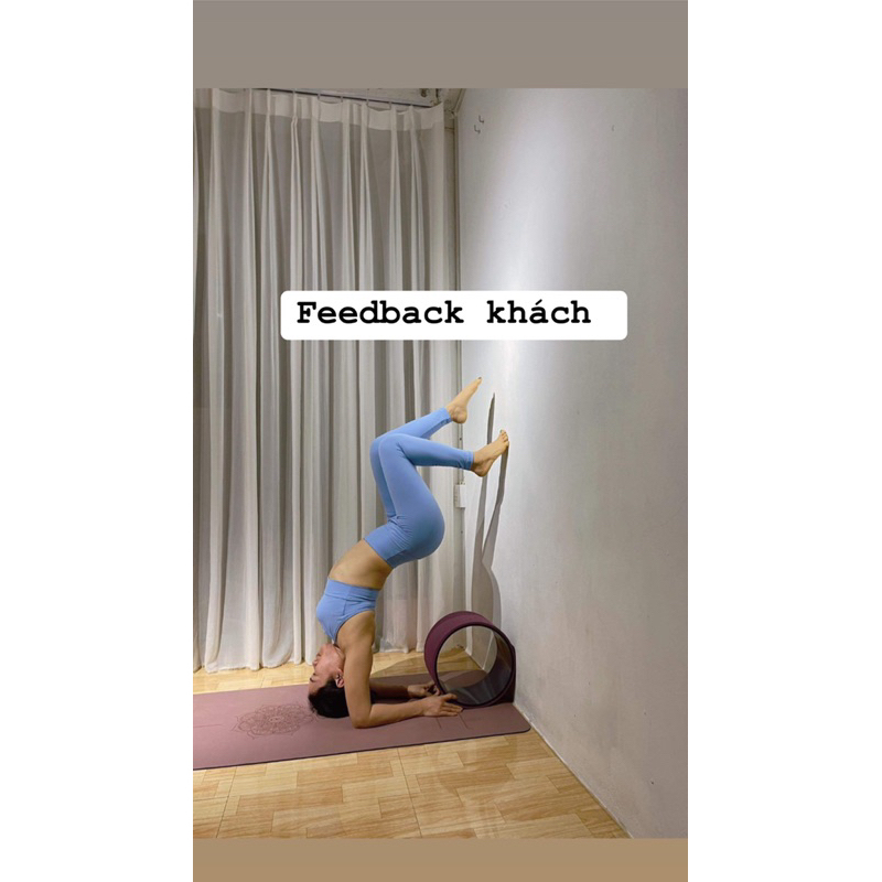 M33 -Bộ quần áo tập gym  và yoga  áo 2 dây + quần nâng mông cao cấp siêu thấm hút mồ hôi hàng quảng châu Co giãn 4 chiều