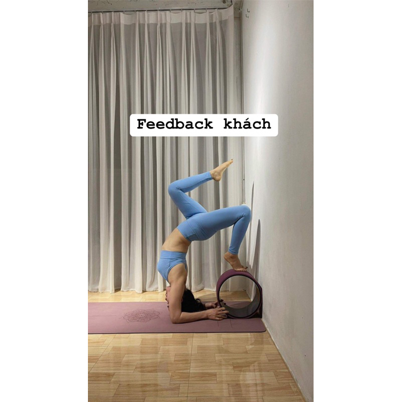 M33 -Bộ quần áo tập gym  và yoga  áo 2 dây + quần nâng mông cao cấp siêu thấm hút mồ hôi hàng quảng châu Co giãn 4 chiều