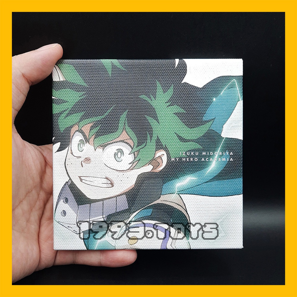Tranh nhựa Ichiban Kuji Bandai Spirtis Canvas Board - My Hero Academia -  Midoriya Izuku