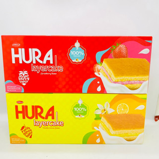 Bánh Hura Layer Cake Bibica Vani Chanh và dâu 90g