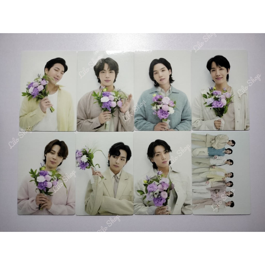 Tách Lẻ Photocard Membership BTS gift Official