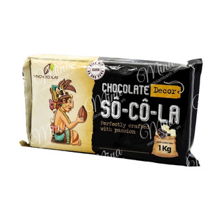 Socola decor vnchocolat đen 1kg