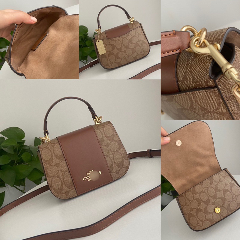 Túi C0ach Lysa đeo chéo mini