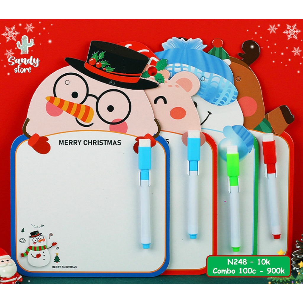 N248 - Bảng viết mini Noel
