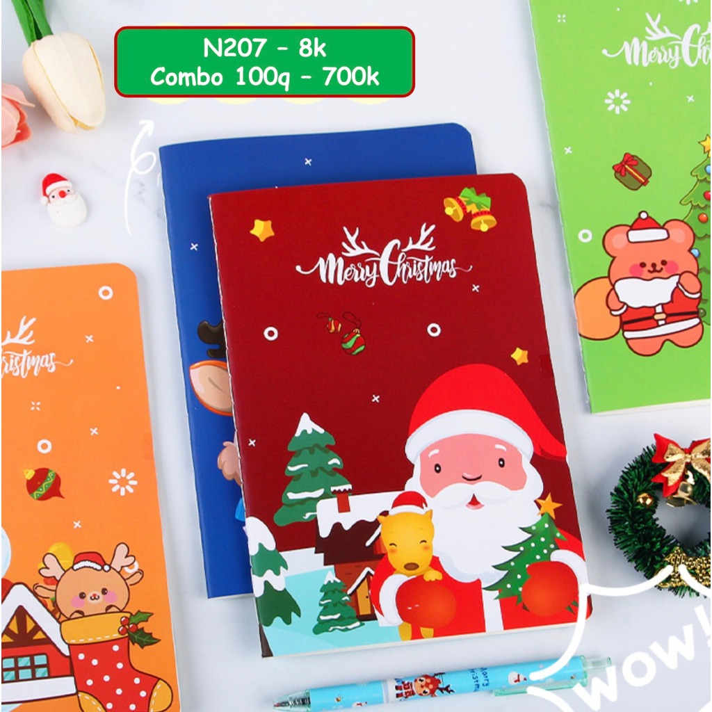 N207 - Sổ Tay A5 Noel