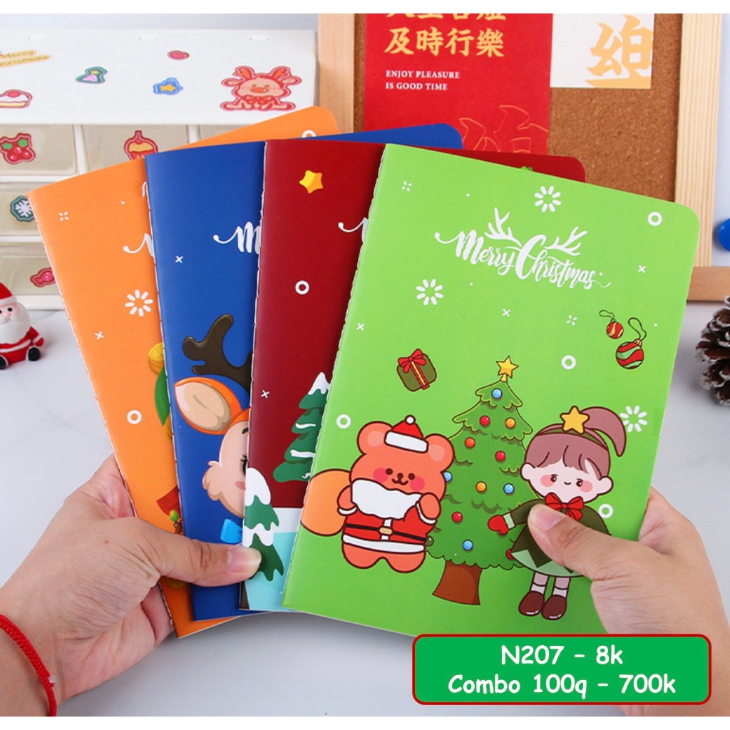 N207 - Sổ Tay A5 Noel