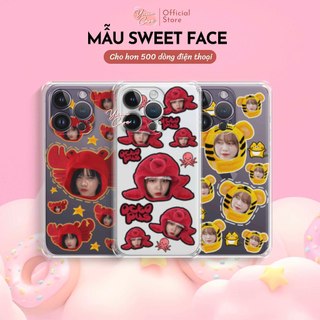 In ốp lưng theo yêu cầu cho nhiều dòng điện thoại Yumi Case-SWEET FACE