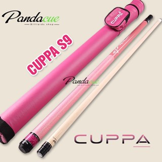 Cơ Bida Lỗ CUPPA Pink Ultra S9 Limited Màu Hồng 2024 Chính Hãng Đủ Logo( Tặng 7 Món Phụ Kiện)