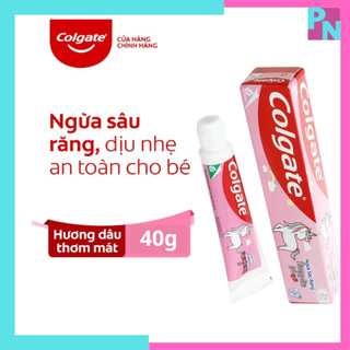  Kem đánh răng trẻ em Colgate  kem đánh răng cho bé hương dâu thơm mát 40g 