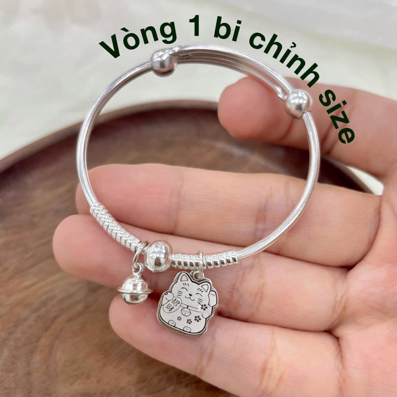 Vòng Bạc 100% nguyên chất cho bé