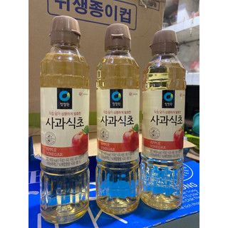 Dấm táo hàn quốc daesang chai 500ml