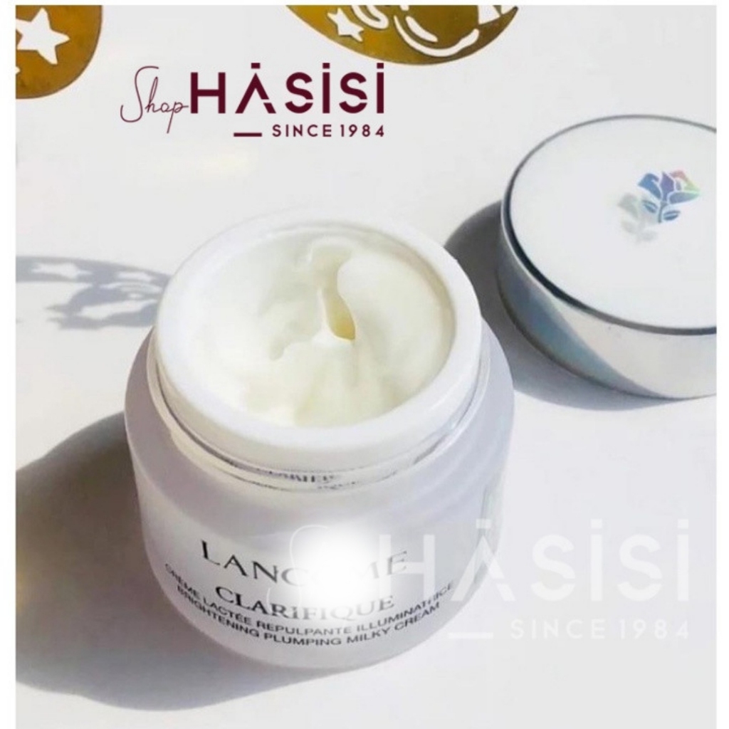 Kem Dưỡng Trắng Da Ban Ngày L-A-N-C-O-M-E - Clarifique Brightening Plumping Milky Cream 15ml