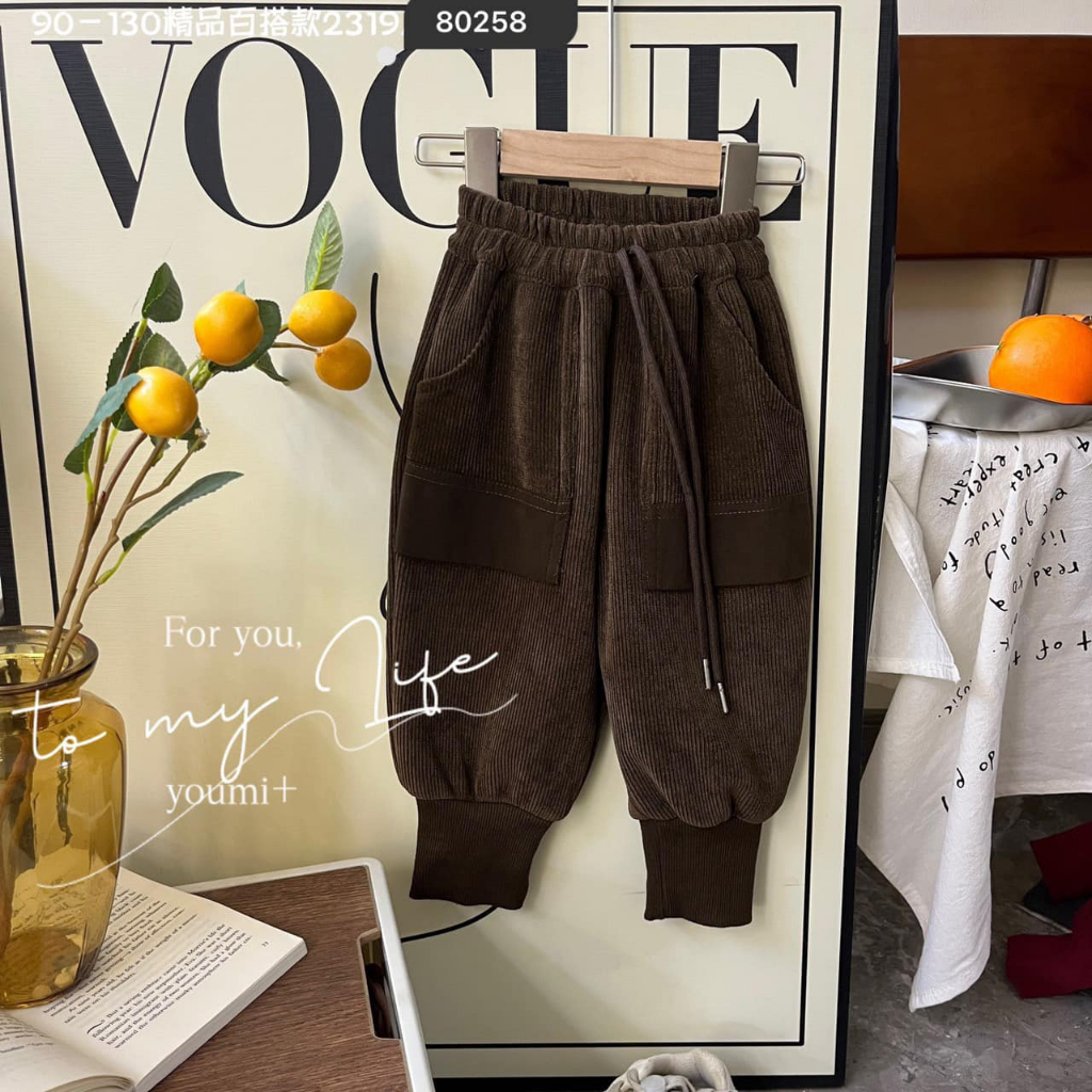 Quần nỉ dành cho bé nam