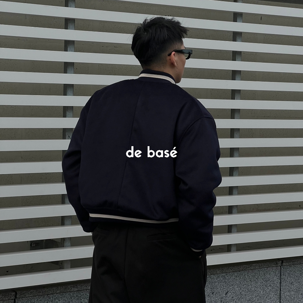 Áo BOMBER dạ - LAZY POCKET BOMBER - Form CROP - De Basé