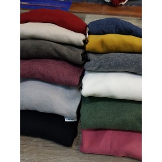 Áo cổ lọ hàng dư xịn uni