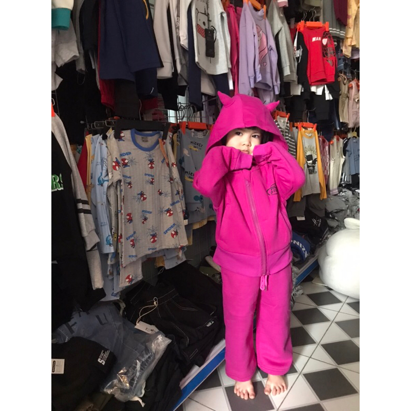 Bộ nỉ bé gái 14-50kg