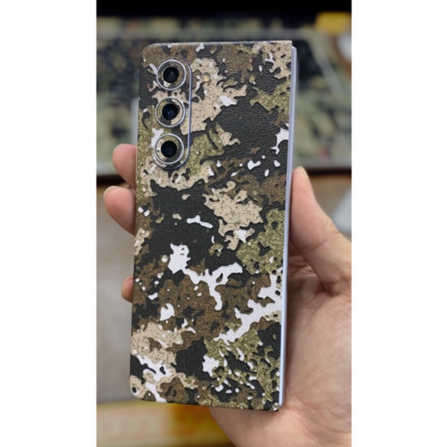 Dán Skin vân da 3M Samsung Z Fold 5, Z fold 4, ZFold 3, Zfold 2 full viền
