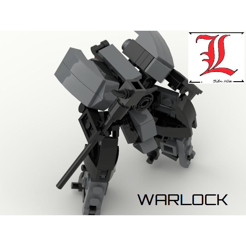 Đồ chơi lắp ráp Robot Moc Mech Warlock