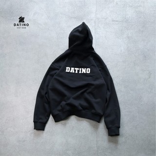 Áo hoodie DATINO Signature unisex thun nỉ bông form rộng Oversize 100% Cotton chất dày dặn, chuẩn xịn