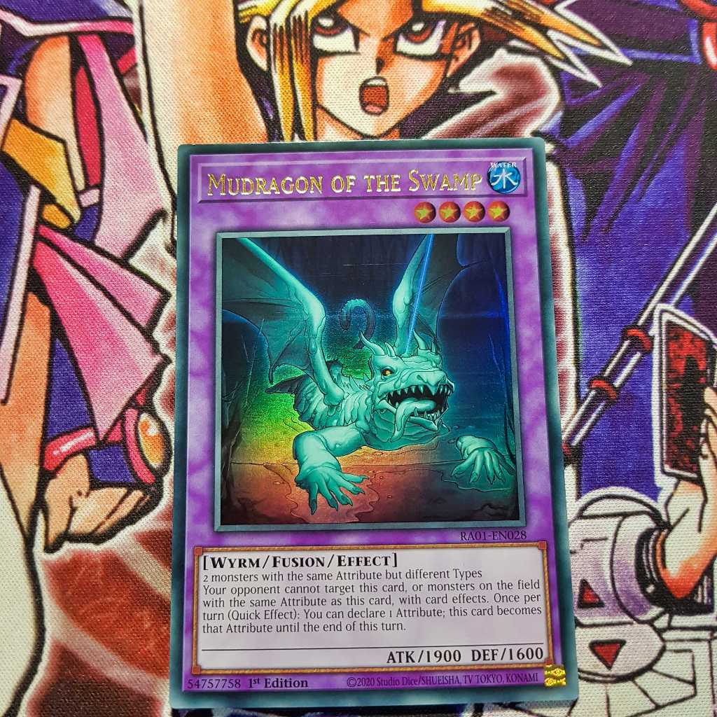 Thẻ bài Yugioh chính hãng | Mudragon of the Swamp | RA01 Ultra, Secret Rare