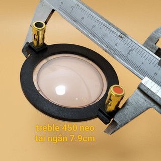 Côn treble 450 neo màng poly vòng 44.4mm dây dẹt nhôm