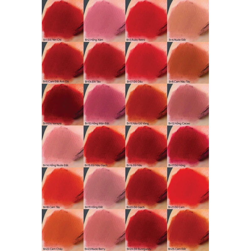 SON BERNICE CHÍNH HÃNG MỚI NHẤT 2023