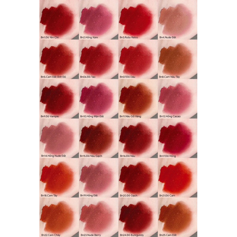 SON BERNICE CHÍNH HÃNG MỚI NHẤT 2023