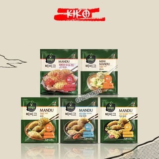 Bánh Xếp Mandu Hàn Quốc Bibigo Gói 350g ( hải sản/thịt/thịt và bắp)