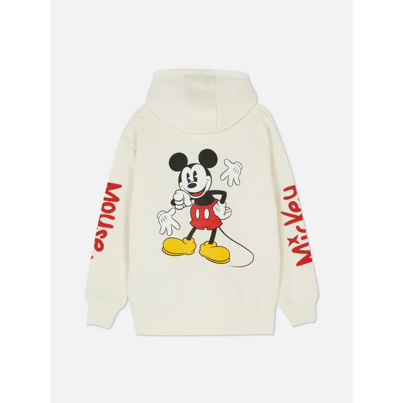 Bộ nỉ thu đông bé gái bé trai Mickey hoodie quần túi hộp