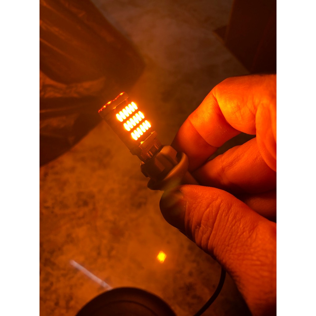 Bóng Led Xi Nhan T15 Xe Máy Ô Tô Siêu Sáng, Đèn Led & T10 Lắp Xi Nhan Đèn Lùi Chíp 4014 CS 15W