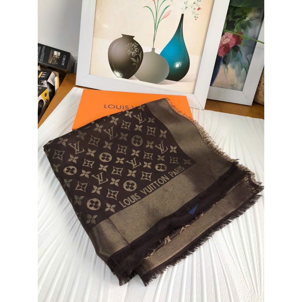 Khăn LV Ánh kim
